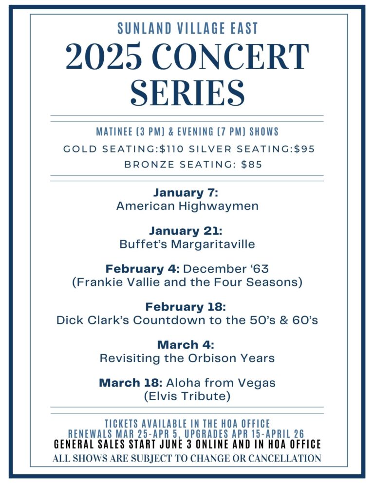 SVE Concert Series Sunland Village East HOA sve-concert-series-sunland-village-east-hoa